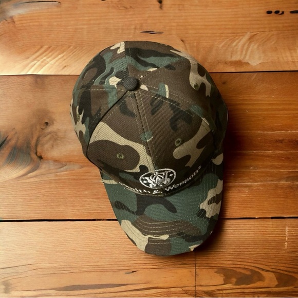 “Smith & Wesson” Logo Embroidered Adjustable Unisex Camouflage Hat! - Picture 4 of 9